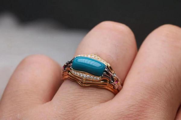 【鼎軒堂·惡魔之眼-馬鞍戒】