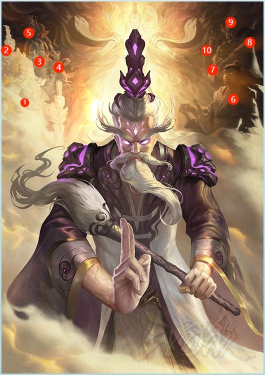 三國殺:一張左慈的面板居然塞進去了十二個武將,你能看出來嗎? 三國殺:一張左慈的面板居然塞進去了十二個武將,你能看出來嗎?