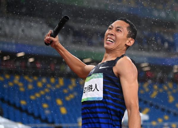 全運會男子4x400米接力決賽 四川隊奪冠 全運會男子4x400米接力決賽 四川隊奪冠