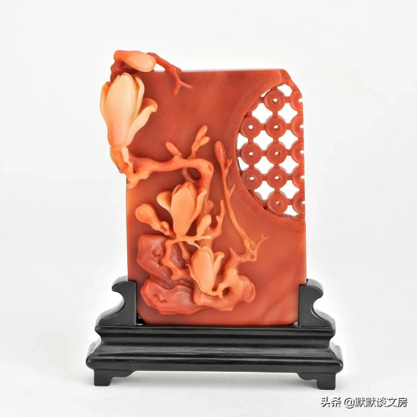 默默談文房-----中秋明月升,共看壽山紅 默默談文房-----中秋明月升,共看壽山紅