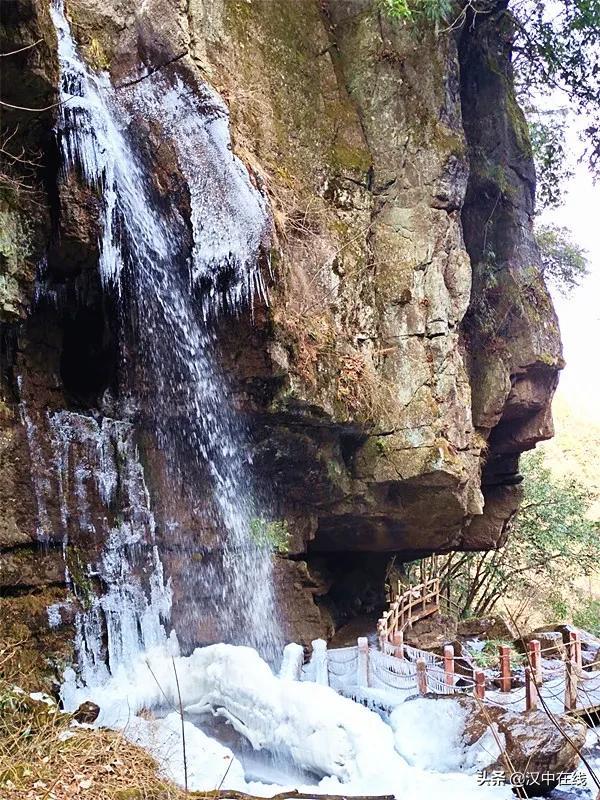 漢江源即將上演冰瀑大片