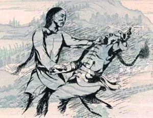 你打你的我打我的，永遠不能讓別人欺了去，這才是形意拳