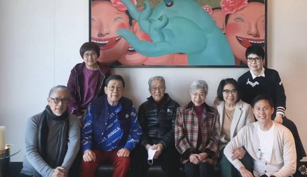 TVB一眾老戲骨罕見聚會，有人在今年年初喪妻，有人一生未嫁