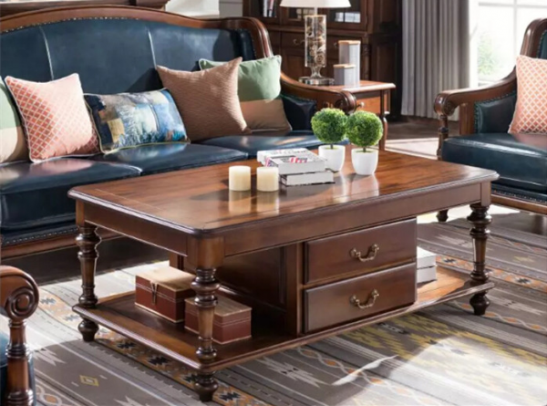 簡美風格系列實木傢俱中的標誌“羅馬柱”