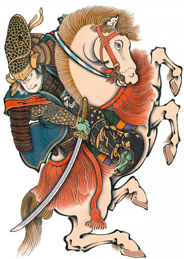 插畫丨浮世繪party！大膽有趣的想象，將經典演繹出時尚流行