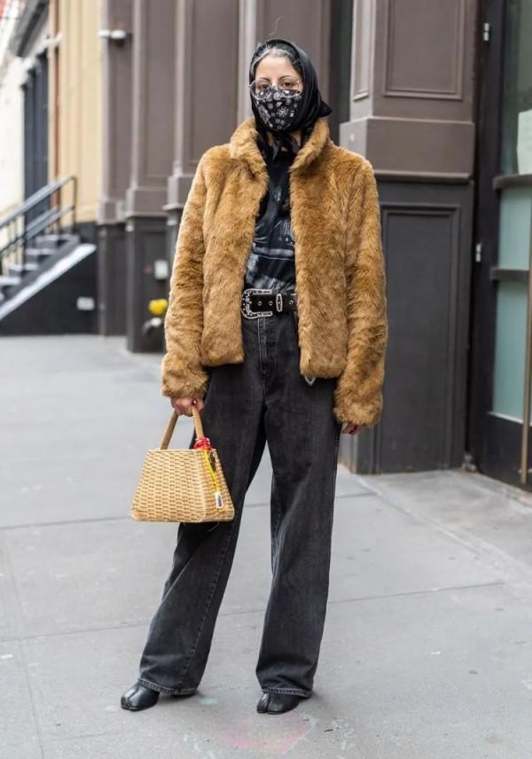 冬天穿搭短外套也好看