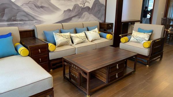 新中式風格裝修案例109平，天好看了