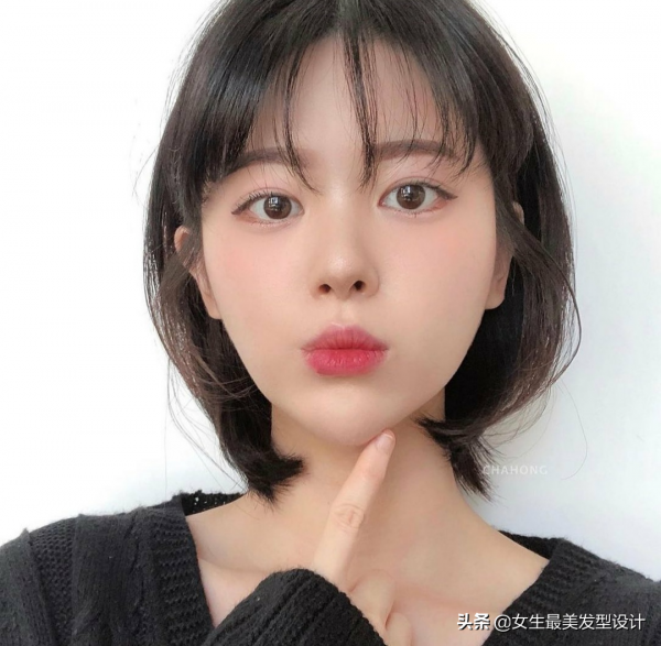 絕絕子“減齡齊脖短髮”