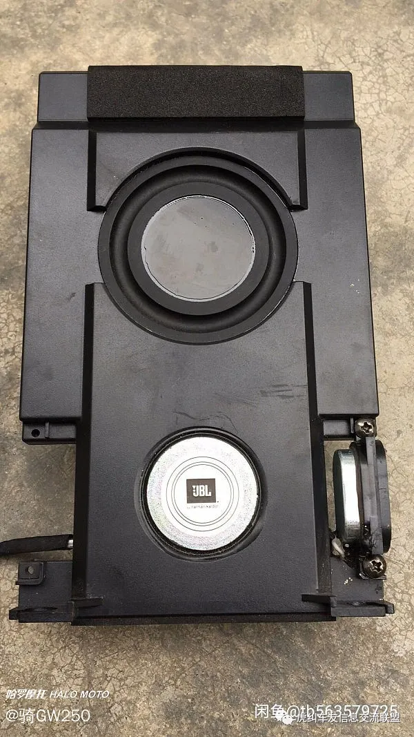 寶馬F750GS摩托，加裝哈曼卡頓/JBL藍芽音響之簡易DIY教程