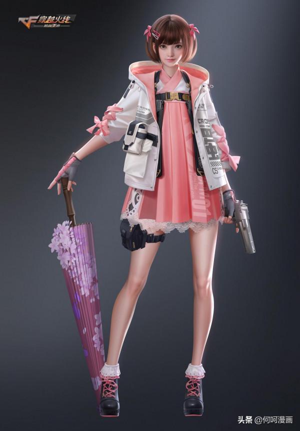 一組非常不錯的3d人物建模作品！風格多樣造型漂亮