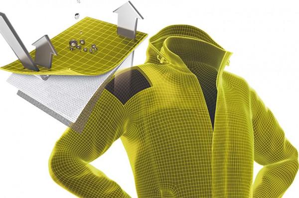 監測到人體出汗就自動開啟散熱的智慧服裝 監測到人體出汗就自動開啟散熱的智慧服裝
