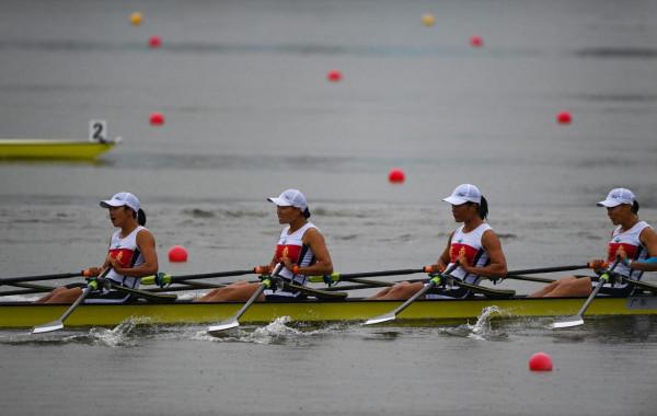 賽艇———女子四人雙槳決賽賽況 賽艇———女子四人雙槳決賽賽況