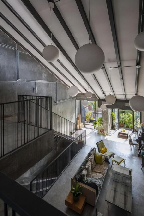 這間家庭住宅將現代工業的粗狂與豪放完美地詮釋出來 這間家庭住宅將現代工業的粗狂與豪放完美地詮釋出來