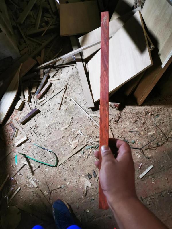 一串紅木手串的誕生。（尚比亞血檀）