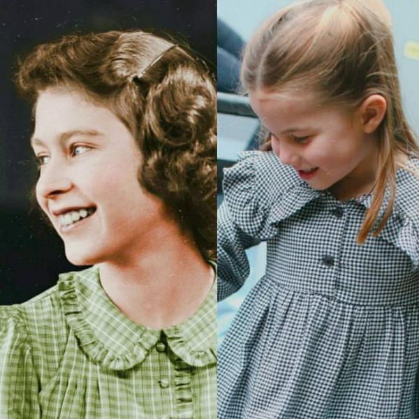 路易和凱特王妃小時候太像了,簡直一個模子刻出來的,都好可愛 路易和凱特王妃小時候太像了,簡直一個模子刻出來的,都好可愛