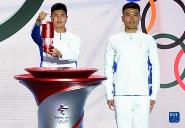 北京冬奧火種抵達北京