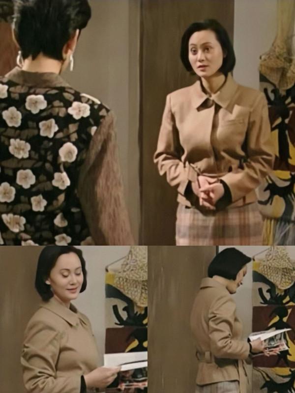 29年前肖雄在秋天穿的衣服，讓我覺得潮流下次輪迴，也不如她洋氣