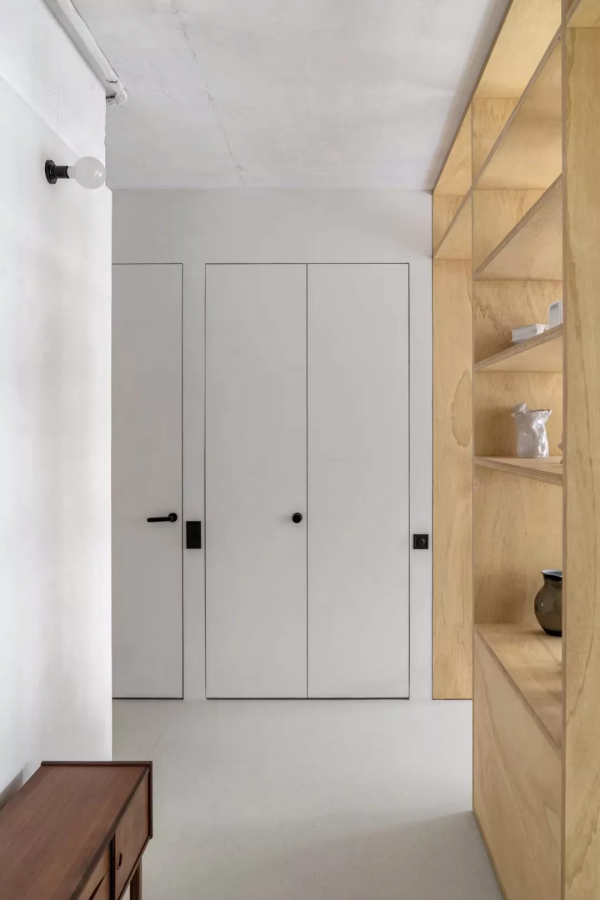 79㎡白木配色，粗獷和細膩碰撞出豐富層次