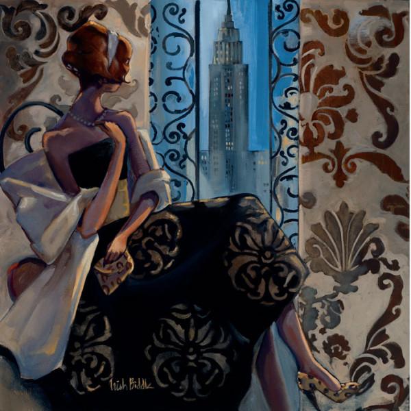 美國復古形象畫家 崔西·比德爾 作品欣賞 美國復古形象畫家 崔西·比德爾 作品欣賞