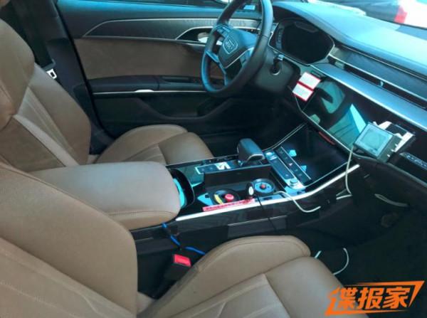 外觀小幅升級 新款奧迪A8L PHEV諜照