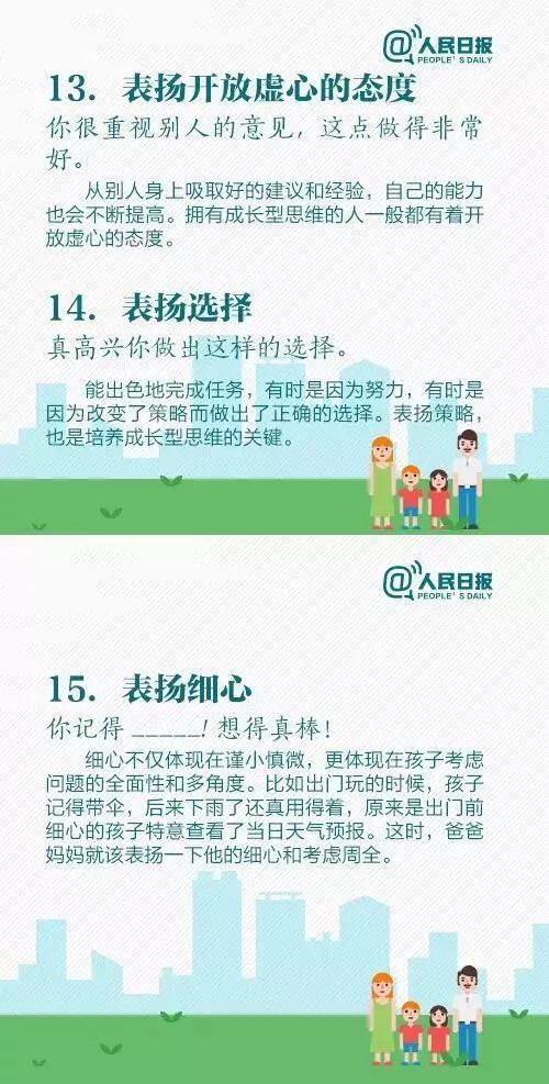 人民日報：15個表揚孩子和10個懲罰孩子的科學方法，家長必讀！