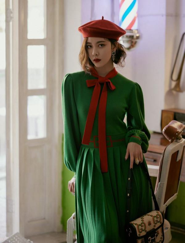 貝雷帽造型：趙麗穎 劉詩詩 楊冪 宋茜 熱巴 楊紫 李沁 倪妮 金晨 喬欣 周也