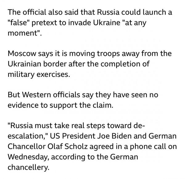 讀BBC學英語：美官員稱俄撤軍說法&OpenCurlyDoubleQuote;虛假&rdquo;