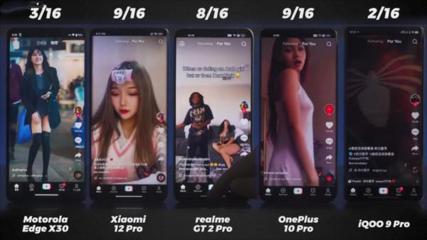 誰才是馴龍高手？5部驍龍8Gen1手機效能實測，差距十分明顯