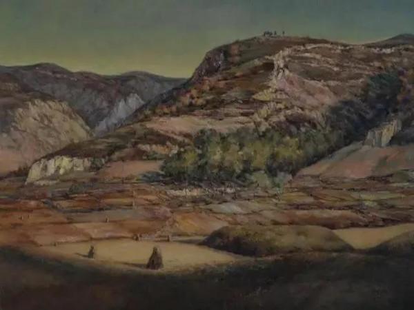 油畫家胡永斌作品