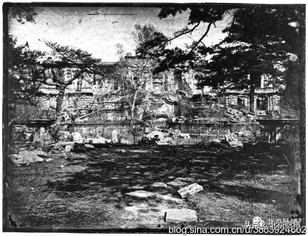 畫說北京丨晚清圓明園老底片