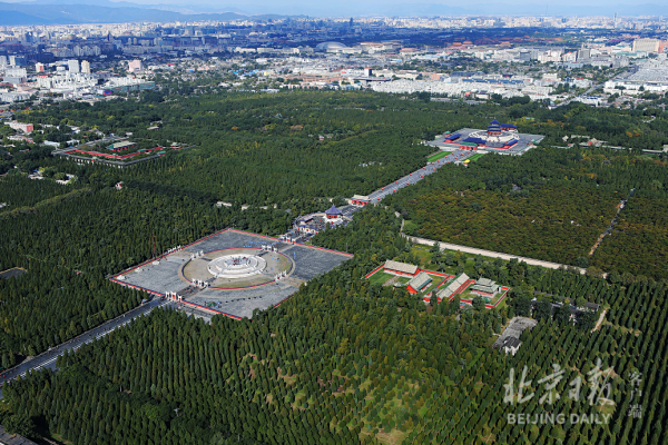 換個角度看天壇!滿目綠色包裹紅牆碧瓦,航拍大片展示內城最大“綠肺” 換個角度看天壇!滿目綠色包裹紅牆碧瓦,航拍大片展示內城最大“綠肺”