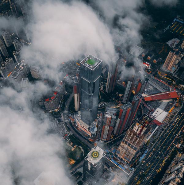 中國面向東盟的核心城市—南寧！CBD核心區，5座摩天樓引領天際線