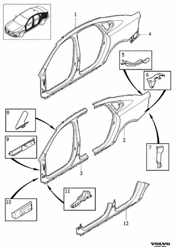 沃爾沃S90更換配件價格總結，讓你修車養車更簡單