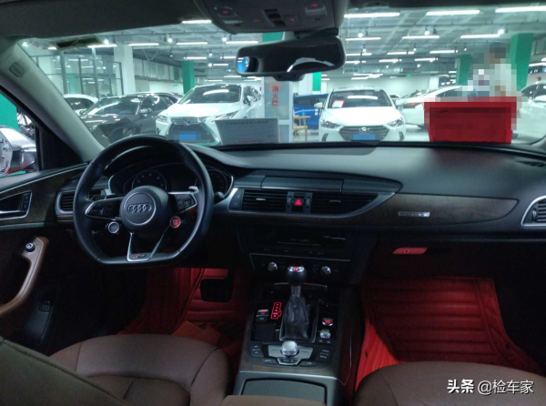 紅色A6你見過？前任車主爆改鬼火A6，買主：這顏色喜慶