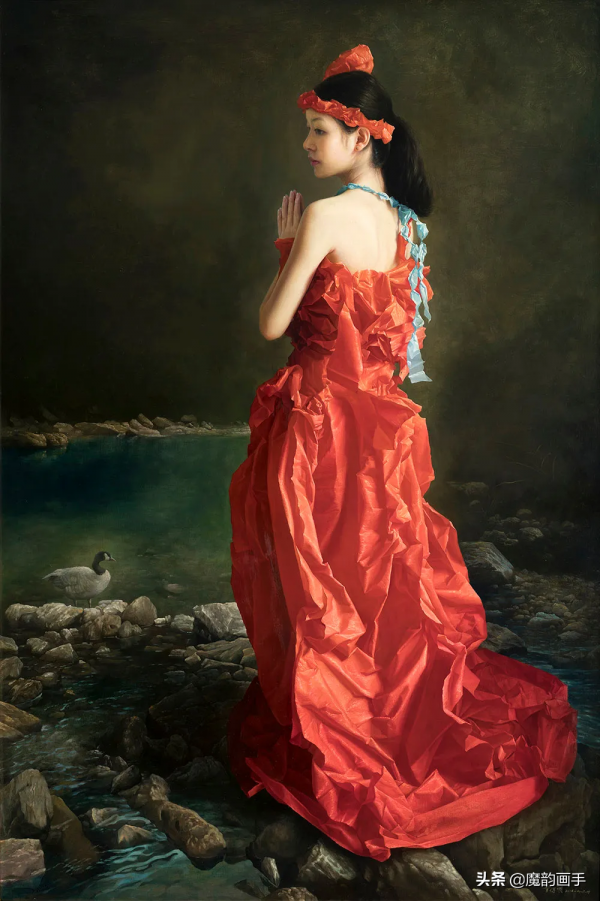 唯美、嬌柔的“紙新娘”——畫筆下中國現代女性的情感縮影