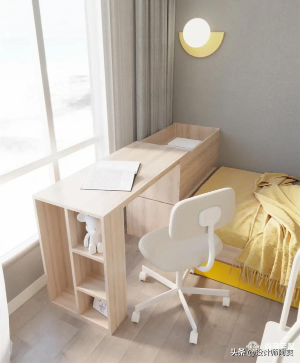 這才叫兒童房設計，比你家擺張上下床強太多了