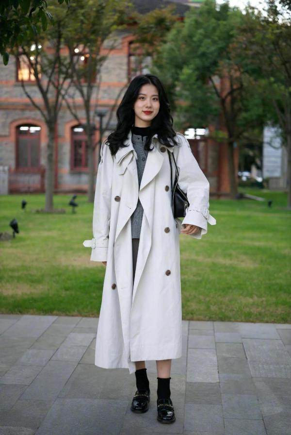 看街拍 學搭配：12組秋冬大衣&amp;風衣穿搭示範