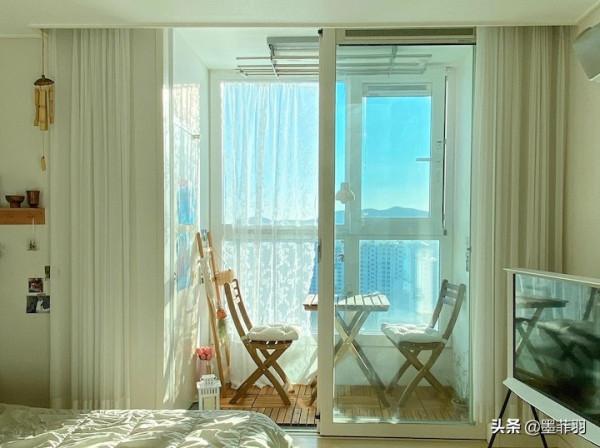 韓國新太太，一邊裝修24層頂樓新房，一邊享受不花錢的夜景！真好