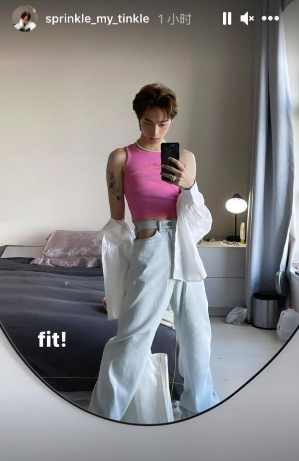 哈利曬與媽媽近照，兒子視角下的伊能靜氣質溫柔，散發藝術氣息