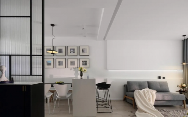 76㎡全屋配置小傢俱，裝完後空間感翻倍，小家也可以很大氣