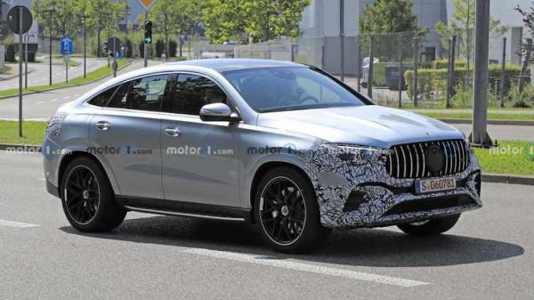 新款賓士GLE轎跑版諜照 前臉變化大 動力不變 新款賓士GLE轎跑版諜照 前臉變化大 動力不變