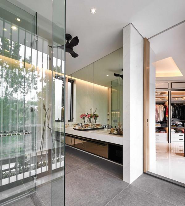 白色現代經典兩層小別墅，捨我其誰，這才是真正的經典