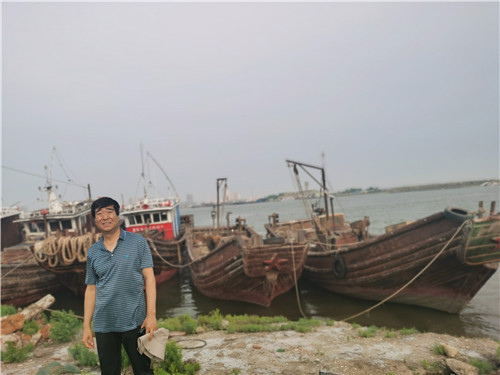 海濤明月古船情:著名畫家周祖光古船寫生記略 海濤明月古船情:著名畫家周祖光古船寫生記略