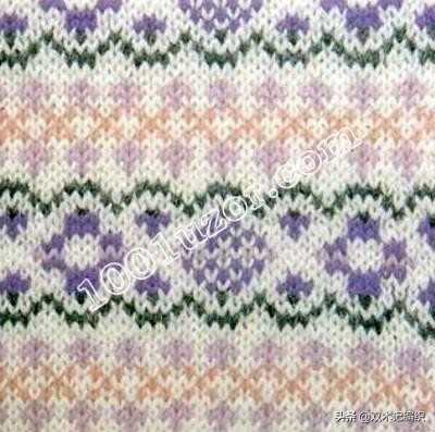 分享100款提花花樣，喜歡的現在就可以為家人準備秋冬毛衣（一）