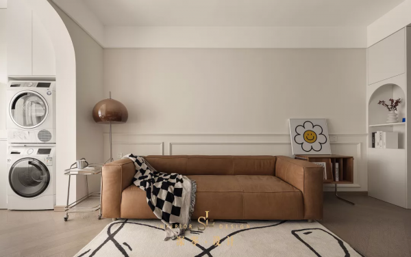 95㎡三室兩廳,堅持裝成這種風格是對的,無茶几餐廚一體乾淨溫馨 95㎡三室兩廳,堅持裝成這種風格是對的,無茶几餐廚一體乾淨溫馨