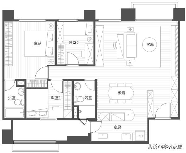 6個月完工，裝修花費30W，玄關櫃設計很搶眼，美觀又實用，曬曬