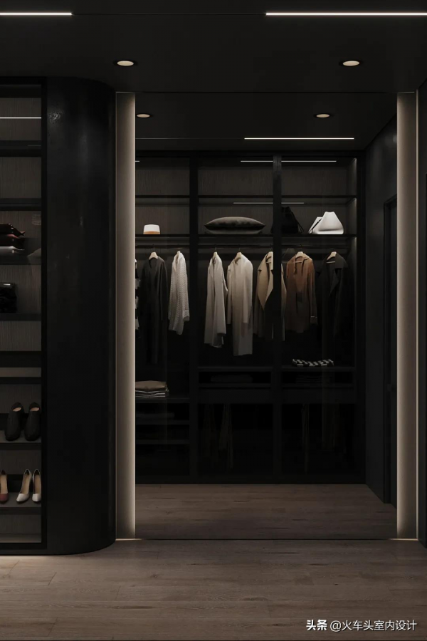 高階黑公寓設計，酷