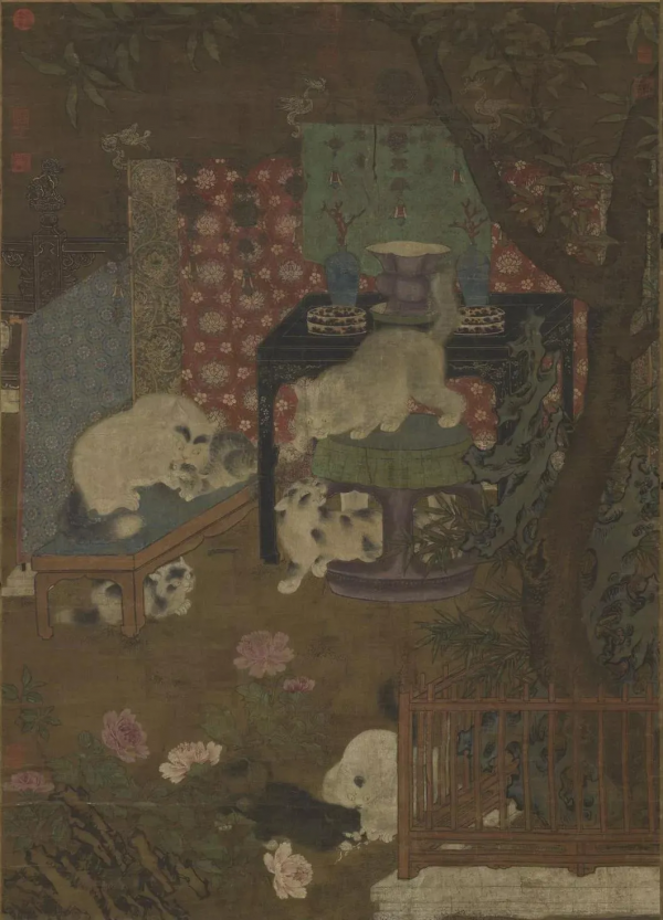 古畫裡的貓,太萌了 古畫裡的貓,太萌了