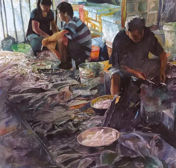 東方美，美國畫家筆下的中國故事