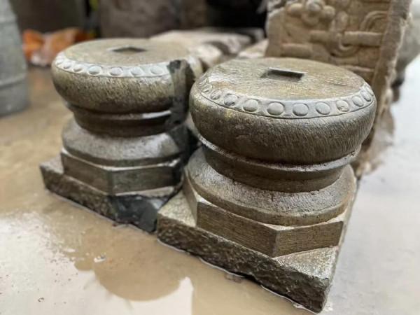 明代青石老柱礎鑑賞